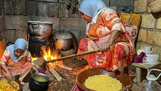 شحال بينا وبين الكانون 😋 وهد ليلة عاد كتاب وجدات لينا قصرية باداز ديال الحدݣات😋روتين بيسط على لكانون