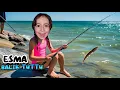 Download Lagu ESMA BALIKÇI OLDU DENİZDE BALIK TUTTU ‼️ماما جابت بيبي - جنى مقداد | طيور الجنة