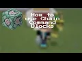 How to use Chain Command block In Minecraft bedrock
