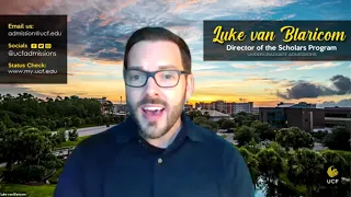 Undergraduate Admissions and First Year Experience Webinar Countdown to UCF