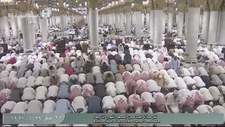 صلاة العشاء للشيخ عبدالباري الثبيتي اليوم الخميس 27 صفر 1439 المسجد النبوي 