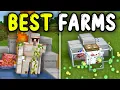 Top 10 BEST FARMS Minecraft Bedrock 26 21