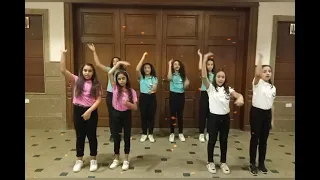 ترنيمه لأنك أنت معايا بالحركات فريق هديه السما خدمه مدارس الاحد دندنها