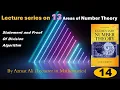 14 Division Algorithm Elementary Number Theory by David M Burton