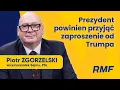 Lagu Zgorzelski: Prezydent powinien przyjąć zaproszenie od Trumpa