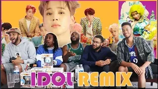 KINGS And QUEEN BTS 방탄소년단 IDOL Feat Nicki Minaj Official MV REACTION REVIEW 