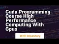 cuda programming course high performance computing with gpus
