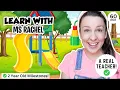 Toddler Learning Video with Ms Rachel | 2 Year Old Milestones, Speech \u0026 Social Skills for Toddlers