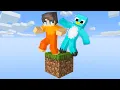 We re LOCKED in ONE BLOCK in Minecraft