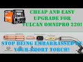 HFT Vulcan Omnipro 220 Upgraded Gun Plug and Play Welding Torch 15 foot