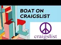 You won t believe this Boat on sale at Craigslist
