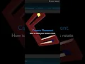 How to make your camera rotate in unity