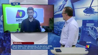 Mãe é presa por abandono após filho de 6 anos ser encontrado sozinho