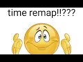 how to time remap on alight motion
