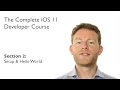 ios 11 Developer Course Tutorial - Xcode 9 and Swift 4 Introduction