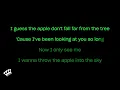 Charli xcx - Apple (Karaoke Version)