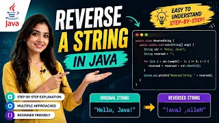 Reverse a String in Java Easy Interview Coding Question