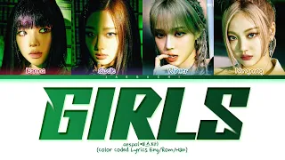 Download aespa Girls Lyrics (에스파 Girls 가사) (Color Coded Lyrics) MP3