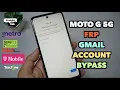 Moto G 5G how to bypass google Activation Screen FRP for any US Carrier