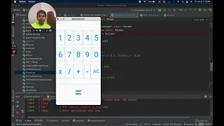 Calculator in Python using Kivy