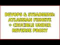 DevOps SysAdmins Atlassian FishEye Crucible under Reverse Proxy