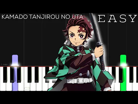 Download MP3 Demon Slayer - Kimetsu no Yaiba (Ep.19 ED) - “Kamado Tanjiro no Uta” | EASY Piano Tutorial
