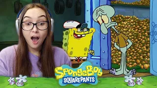 HIS FIRST KRABBY PATTY SpongeBob Squarepants Season 3 Episode 3 Reaction 