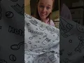 Soooo cute A blanket your kids can COLOR ON