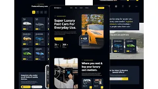 Create Deploy a Responsive Car Website Design Using HTML CSS JavaScript