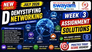 Demystifying Networking Week 3 Assignment Answers 2026 NPTEL July 2026 100 Correct Solutions