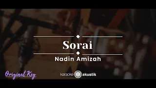 Download Sorai – Nadin Amizah (KARAOKE AKUSTIK - ORIGINAL KEY) MP3