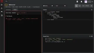 Codewars 6kyu question Python