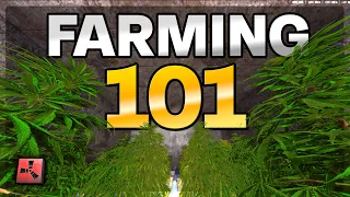 Rust Farming Complete Guide - Water Catchers Sprinklers Planter Boxes