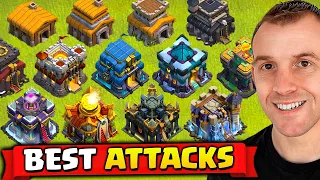 Best Attack Strategy at Every Town Hall