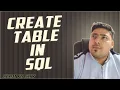 Creating a Table in SQL Server - Step-by-Step Tutorial SQL Tutorial Part 1