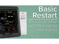 Basic Restart - What To Do When Outdoor Sensor Readings Show Dashes