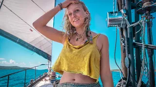 Dating on a Sailboat: An Unexpected Visitor 💗(Expedition Drenched S1 Ep. 31)