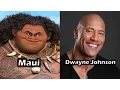 Characters and Voice Actors - Moana