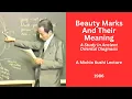 Beauty Marks And Their Meaning A 1986 Michio Kushi Lecture