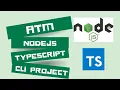 NODEJS TYPESCRIPT CLI ATM PROJECT CASH WIT RAW BILL PAYMENT CURRENT SAVING ACCOUNT OPTION