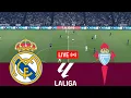 [LIVE] Real Madrid vs Celta Vigo La Liga 25/26 Full Match - Video Game Simulation