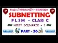 SUBNETTING - FLSM
