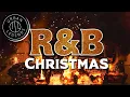 Lagu R\u0026B Christmas Mix 2025: Hour Long Christmas Yule Log (Fireplace) 🎄❄️🎙️