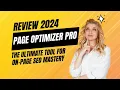 Page Optimizer Pro Review The Ultimate Tool for On-Page SEO Mastery Try PageOptimizer Pro free
