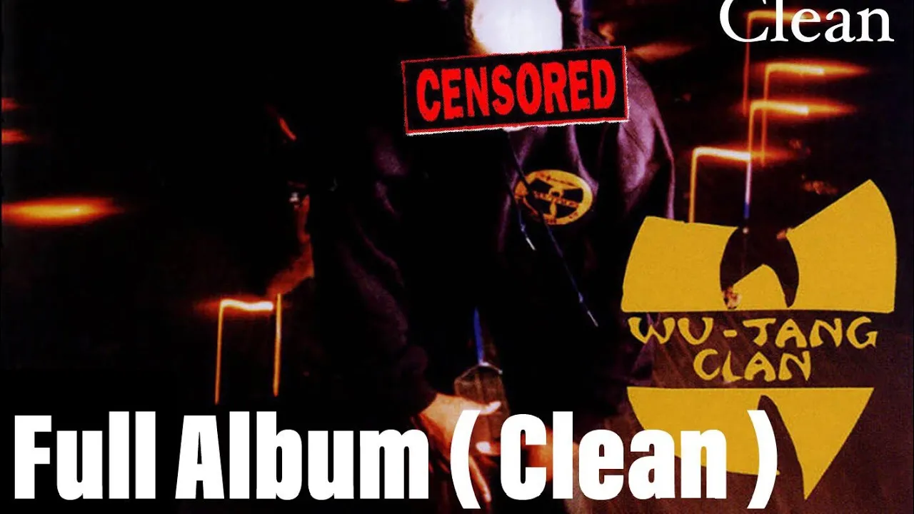 Wu Tang - Enter The 36 Chambers ( Clean ) Full Album