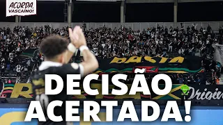 PONTO PRA DIRETORIA! TRÊS FATORES PARA ACHAR MEDIDA DO VASCO ACERTADA EM MANDAR JOGO NO ENGENHÃO
