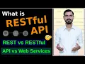 What is REST API vs Web Services REST vs RESTful How RESTful API Works Hindi