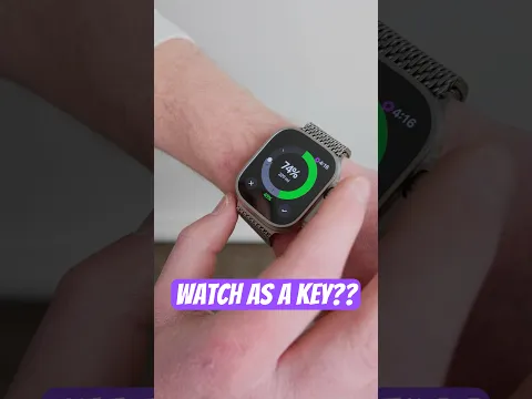 Using your phone as a car key is old news, so what if you used a watch instead? #rivian #applewatch