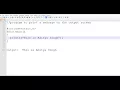 C program to print message on output screen