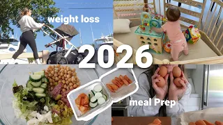 2026 RESET: meal prep, GRWM, weight loss